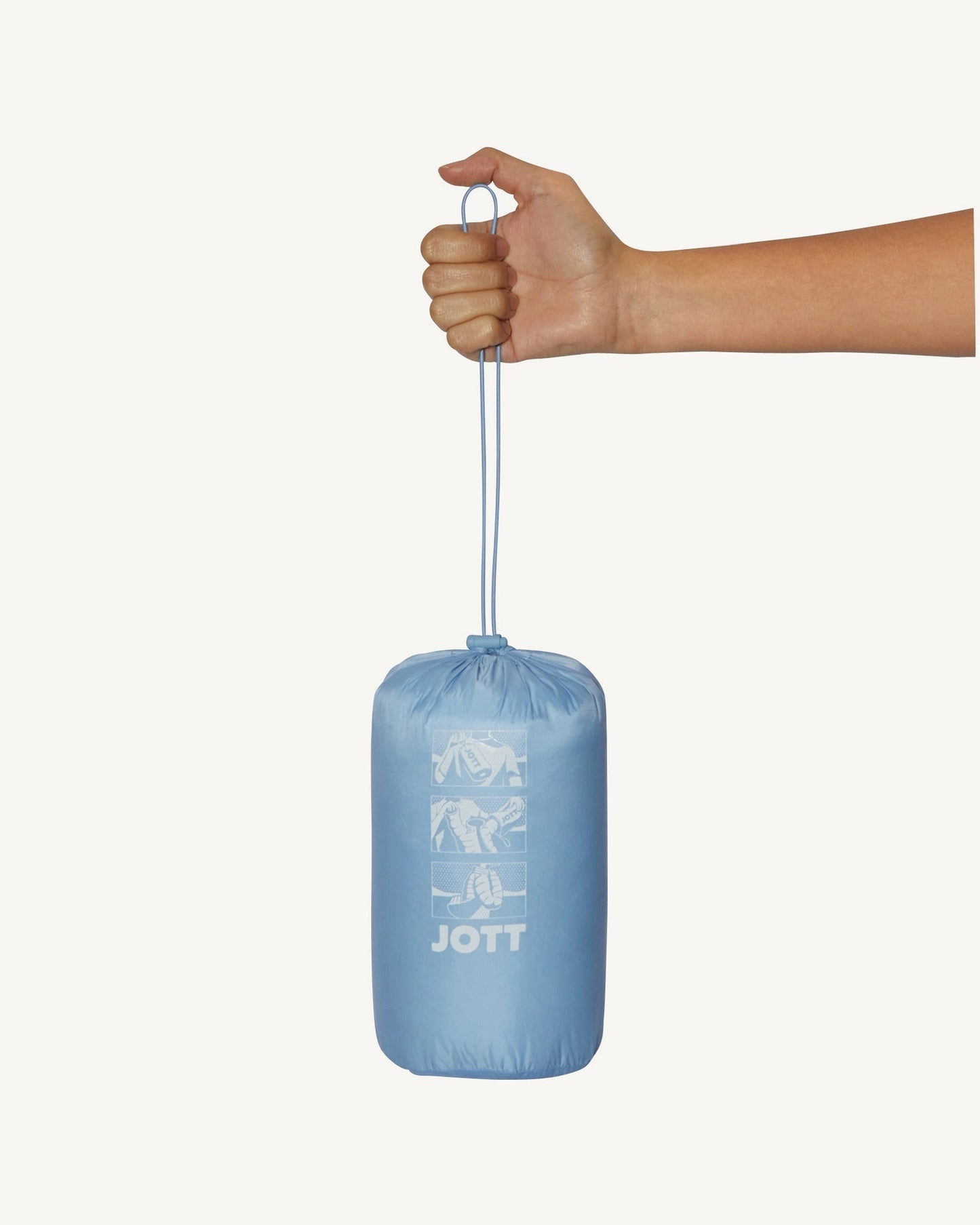 Doudoune légère Bleu céleste Mat