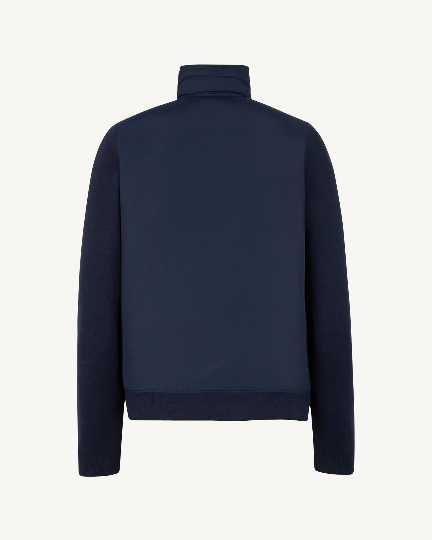 Veste à capuche bi-matière Marine Bardenas