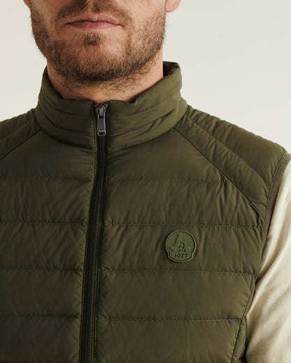 Doudoune sans manches stretch Army Arafo