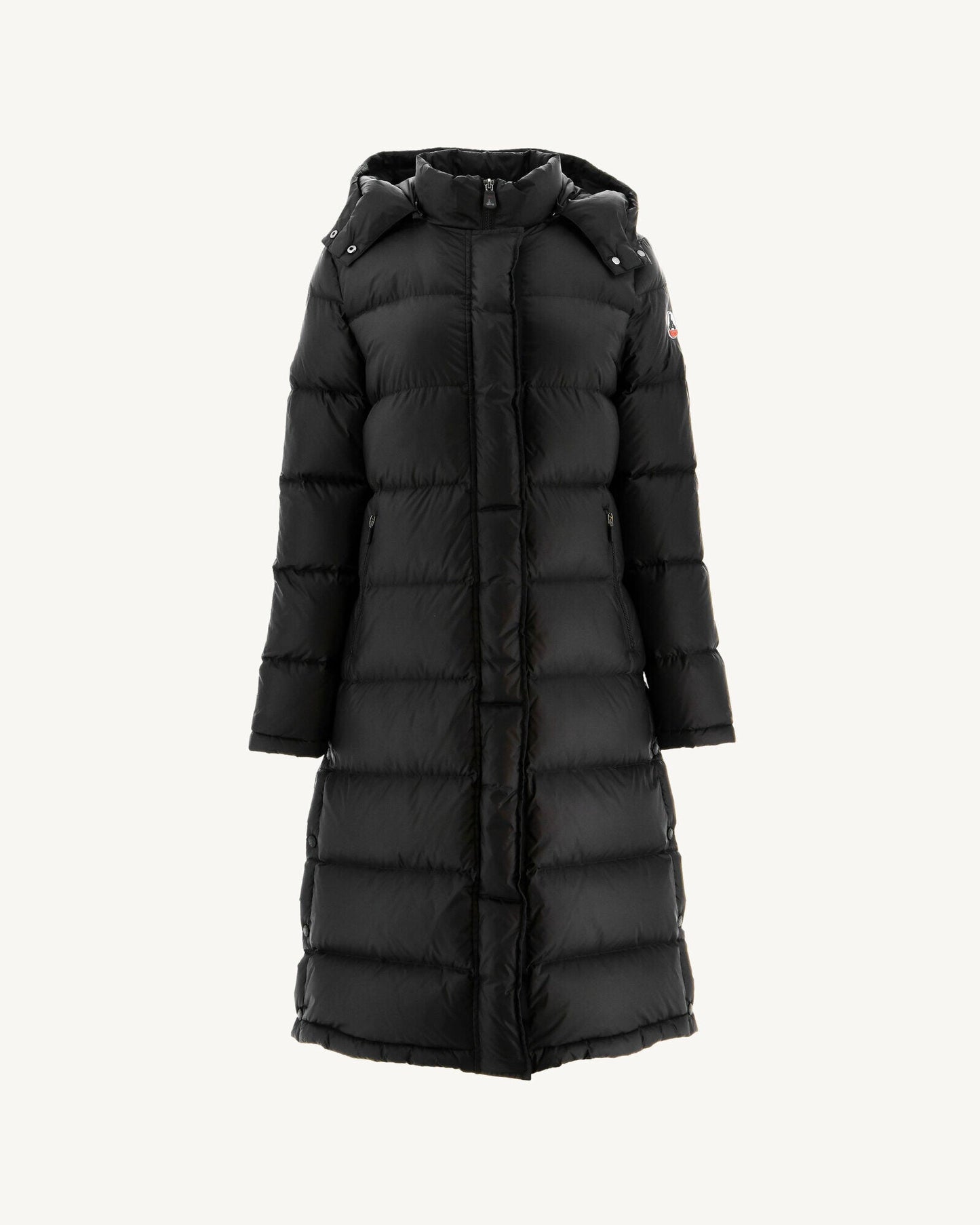 Doudoune longue à capuche Grand Froid Noir Karachi