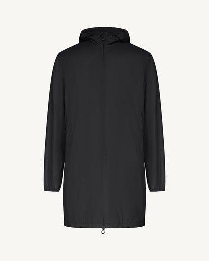 Imperméable long doublé polaire Noir Oban Polar