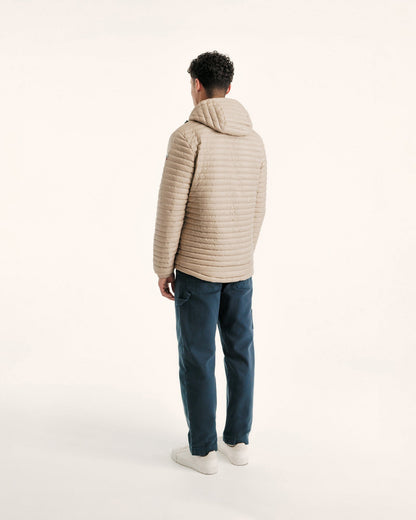 Doudoune ultralégère réversibles Marine/Beige Chicago 2.0