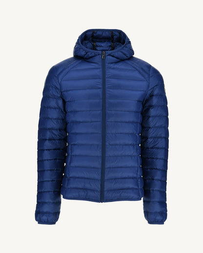 Doudoune légère à capuche Dark denim Nico